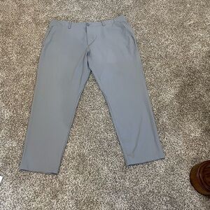 Under Armour Men's Light Gray Chinos Heat Gear